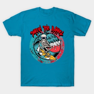 Surfin The Barrell Graphic T-Shirt